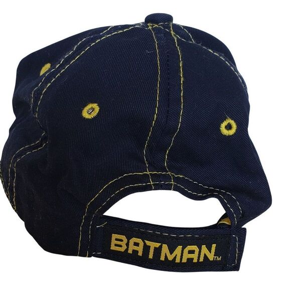 Batman DC Comics Baseball Cap Boys Logo Adjustable Hat Ages 4-7 - Picture 2 of 4